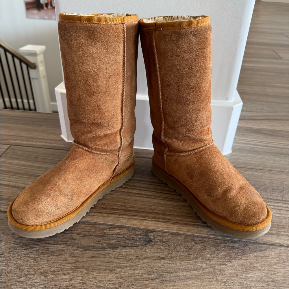 UGG Chestnut Suede Tall Boots. Women’s size 7. GUC - Picture 15 of 16